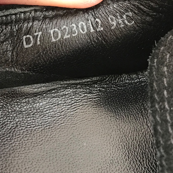 COLE HAAN Black Ballet Flat Suede Nike Air Slip On Loafer Women’s Size 9.5 WIDE - Picture 16 of 16